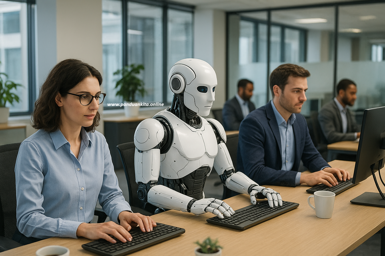 Dunia Kerja Sekarang Robot & AI Udah Ngambil Alih, Manusia Makin Geser